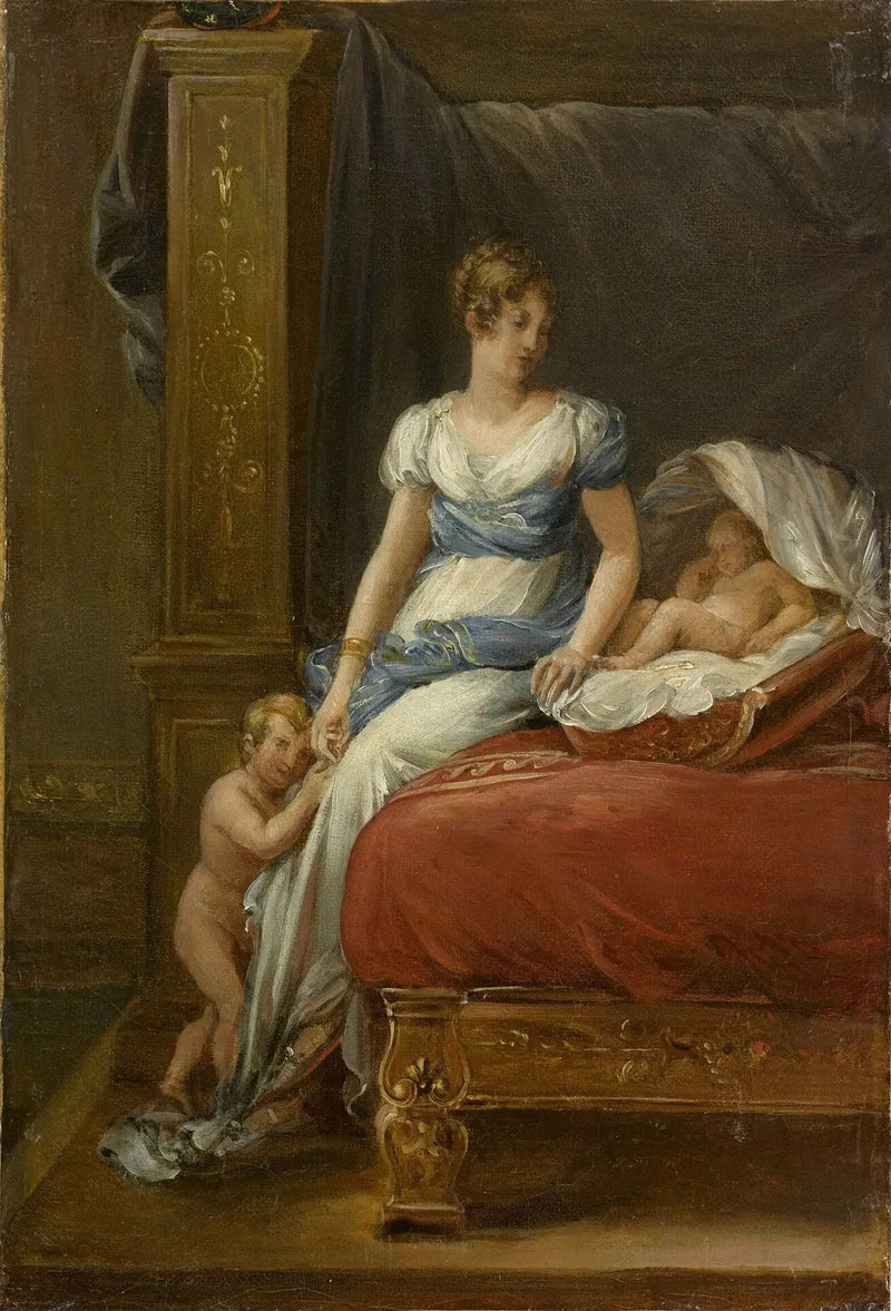 Marie-Annonciade-Caroline Bonaparte, koningin van Napels en haar kinderen - François Gérard

Source:
Marie-Annonciade-Caroline Bonaparte, reine de Naples et ses enfants - François Gérard