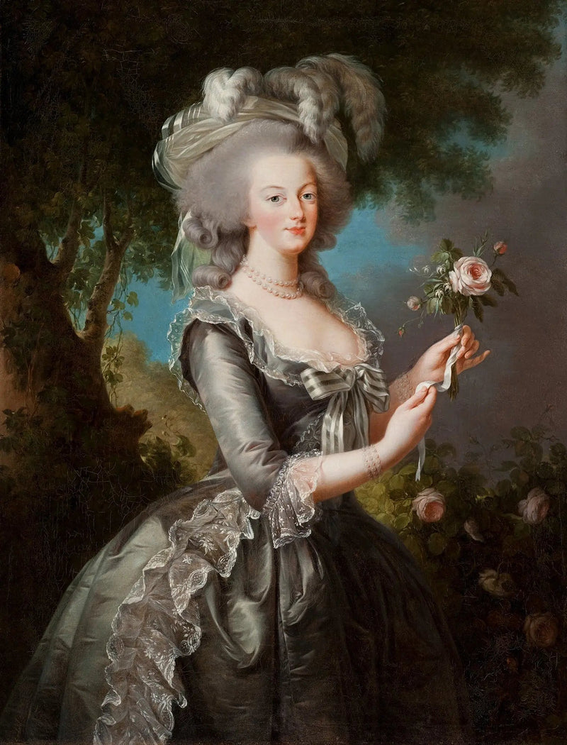 Marie-Antoinette, ook wel bekend als « à la Rose » - Élisabeth Vigée Le Brun

Source:
Marie-Antoinette dite « à la Rose » - Élisabeth Vigée Le Brun