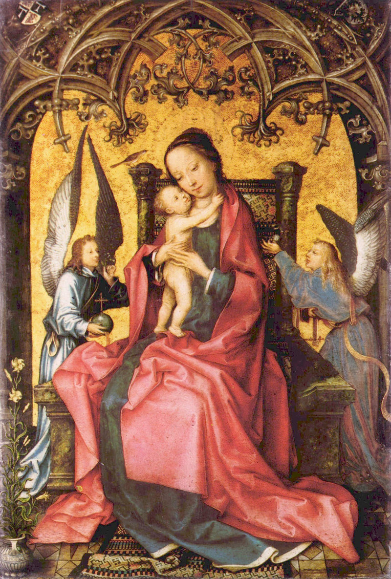 Maria met het kind - Hans Holbein de Oudere