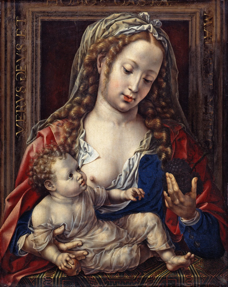 Maria met het Kind Jezus - Jan Gossaert