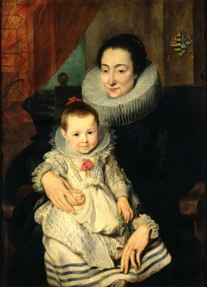 Marie Clarisse (?), echtgenote van Jan Woverius, met hun dochter - Antoine van Dyck

Source:
Marie Clarisse (?), épouse de Jan Woverius, avec leur fille - Antoine van Dyck