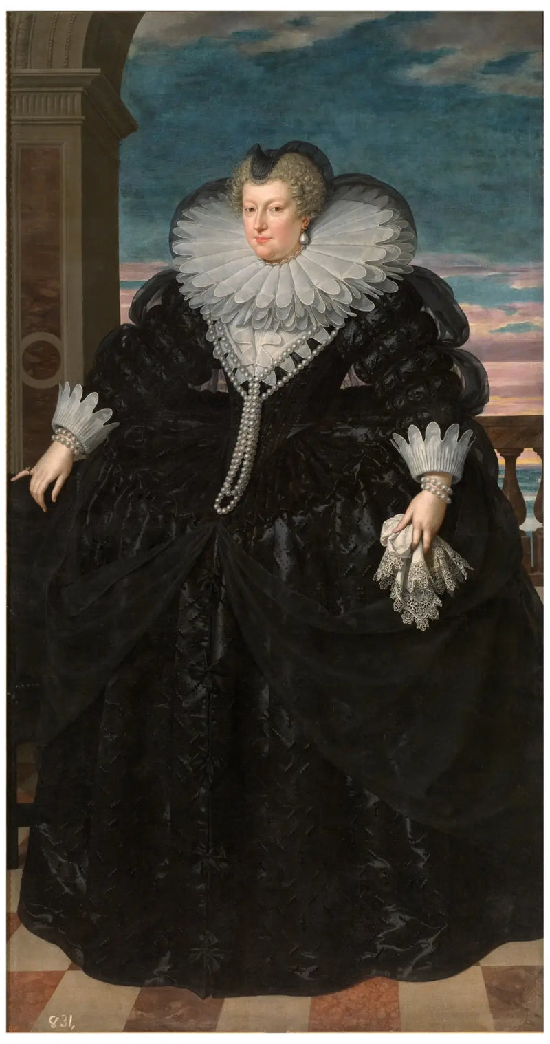 Maria de Médici als weduwe - Frans Pourbus de Jonge

Source:
Marie de Médicis en veuve - Frans Pourbus the Younger