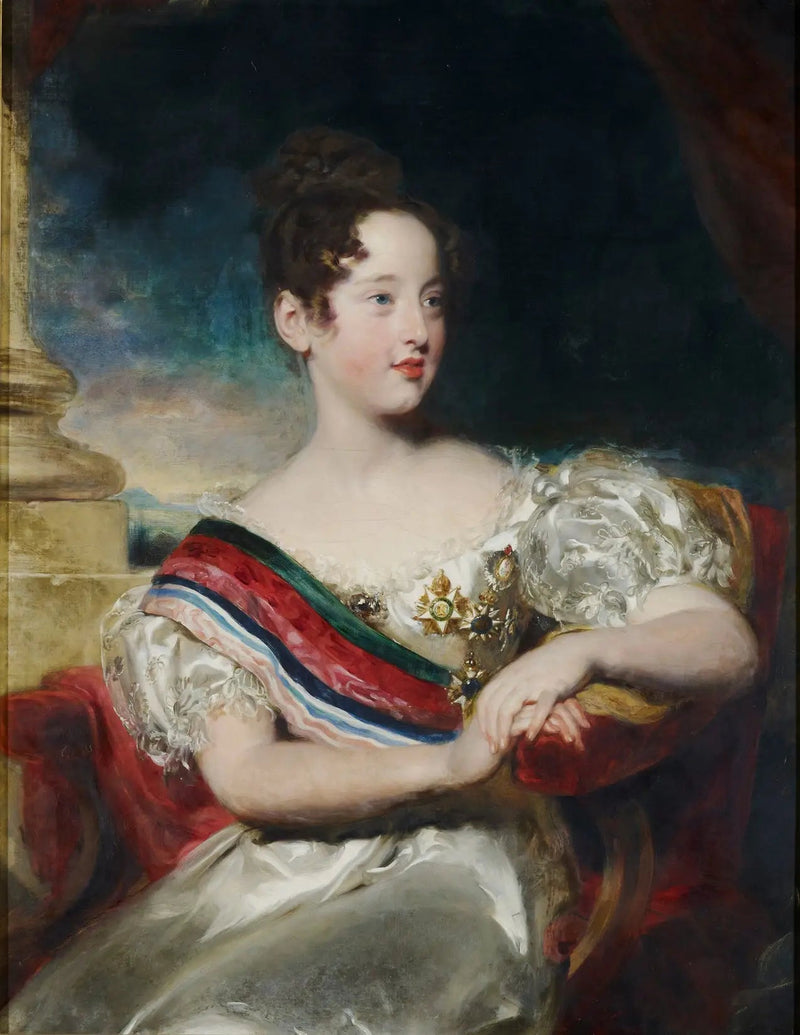 Marie II, koningin van Portugal (1819-1853) - Thomas Lawrence