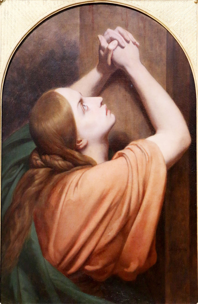 Maria Magdalena aan de voet van het kruis - Ary Scheffer