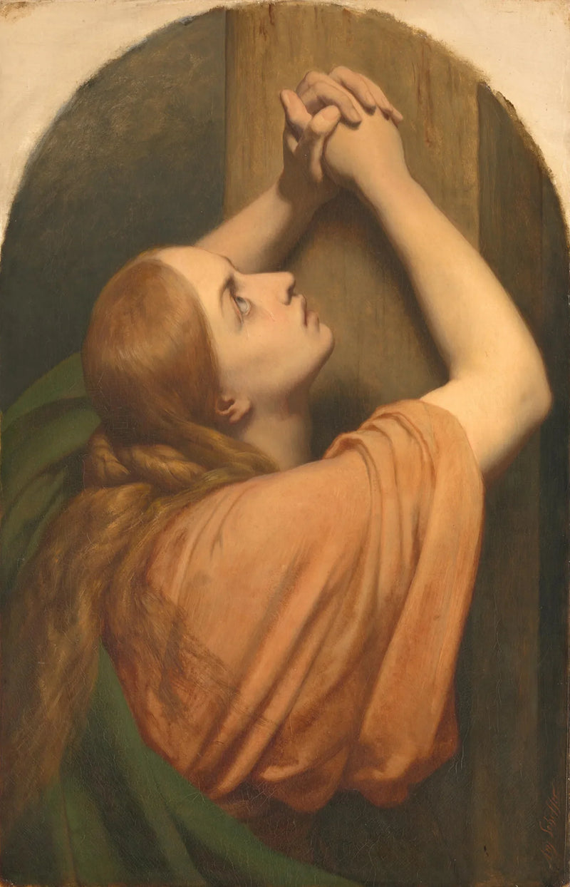 Maria Magdalena bij het kruis - Ary Scheffer