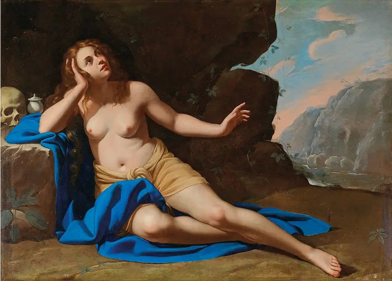 Maria-Magdalena en extase - Artemisia Gentileschi