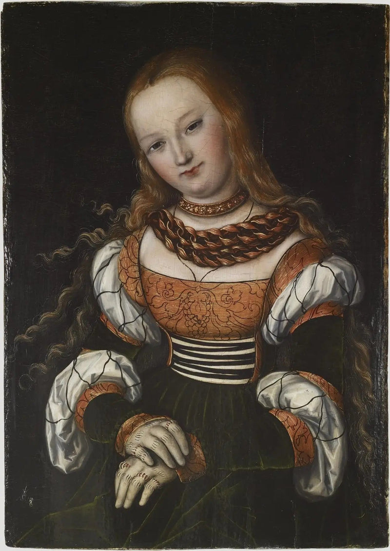 Maria Magdalena - Lucas Cranach de Oudere