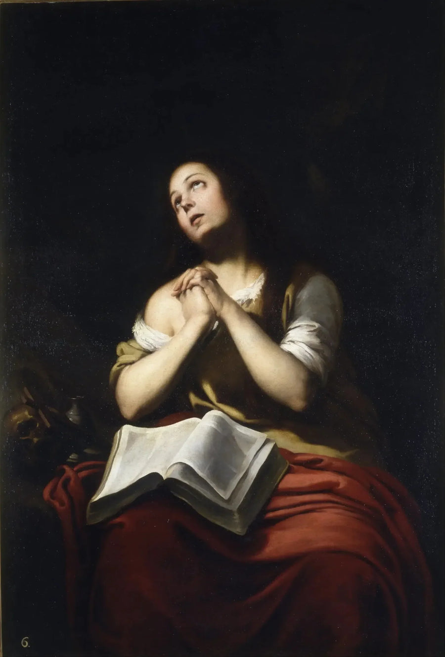 Maria Magdalena in berouw - Bartolomé Esteban Murillo

Source:
Marie-Madeleine pénitente - Bartolomé Esteban Murillo