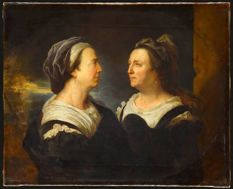 Marie Serre, moeder van de kunstenaar - Hyacinthe Rigaud