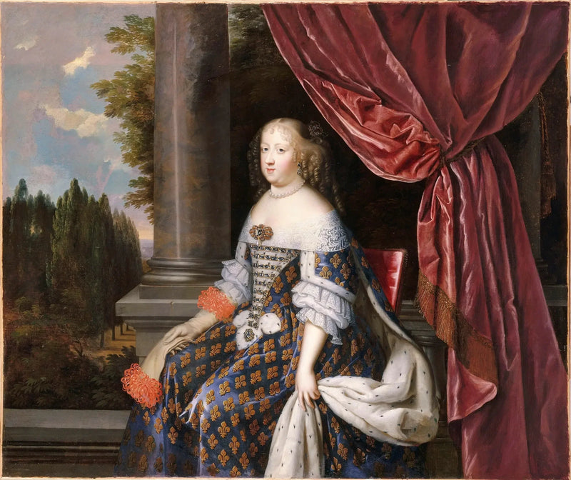 Maria Theresia van Oostenrijk, Koningin van Frankrijk (1638-1683) - Jean Nocret
