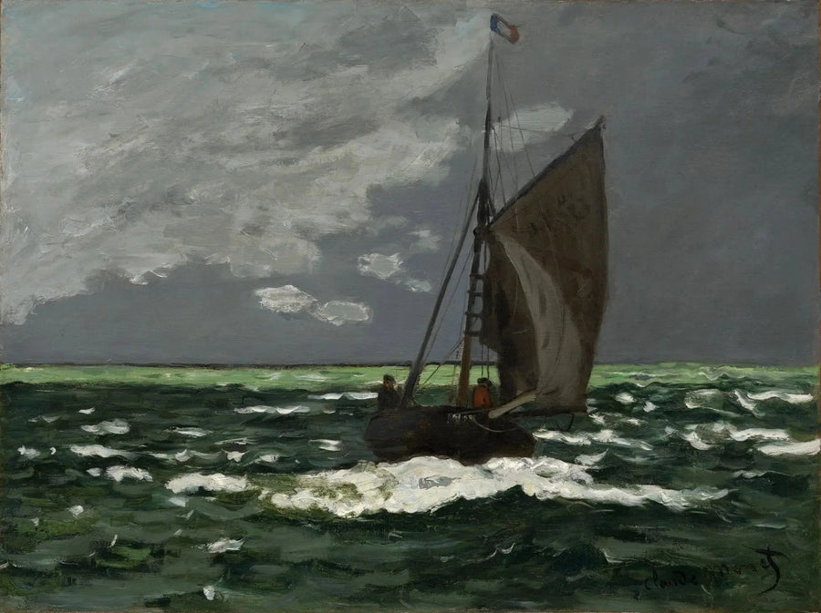 Marine, storm W86 - Claude Monet
