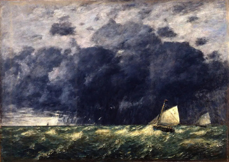 Marine. Een korrel - Eugène Boudin