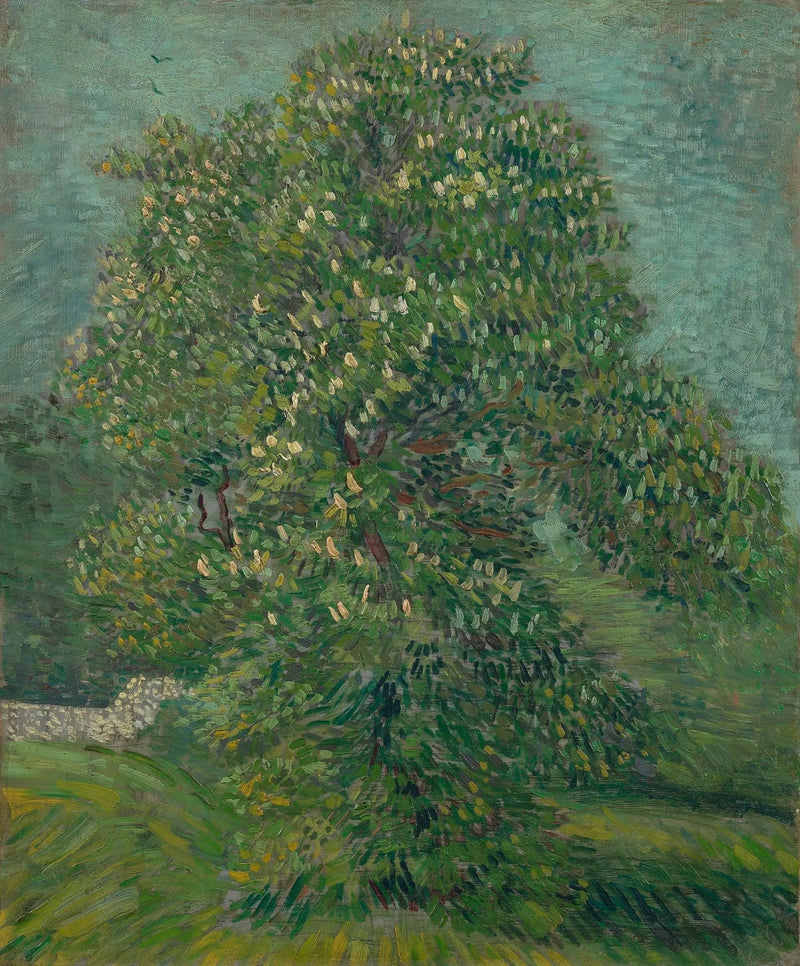 Paardenkastanje in bloei - Vincent van Gogh