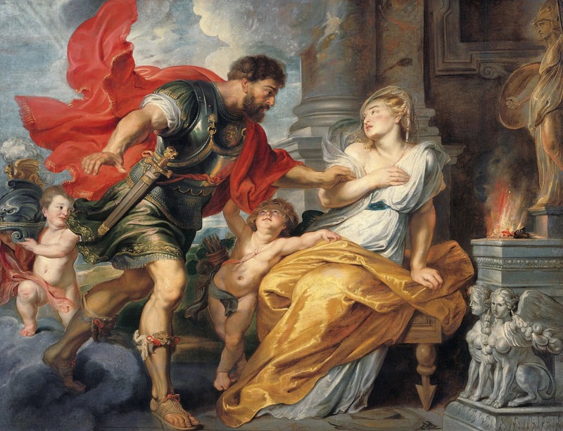 Mars en Rhéa Silvia - Peter Paul Rubens