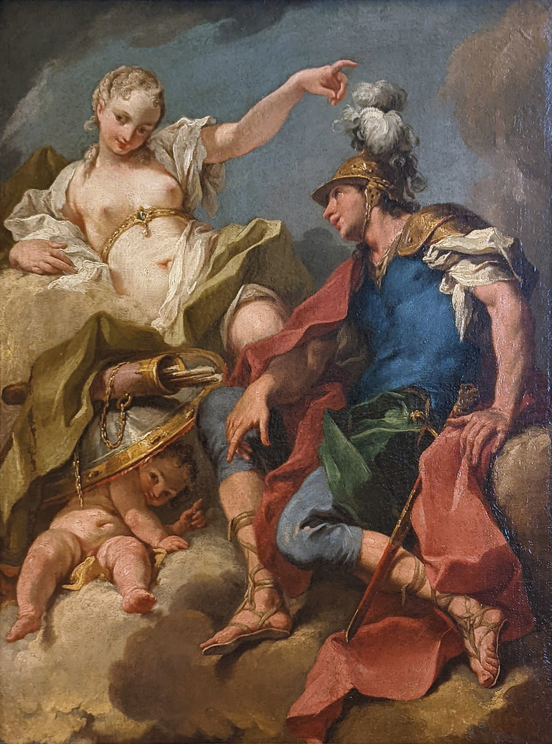 Mars en Venus - Giovanni Battista Pittoni