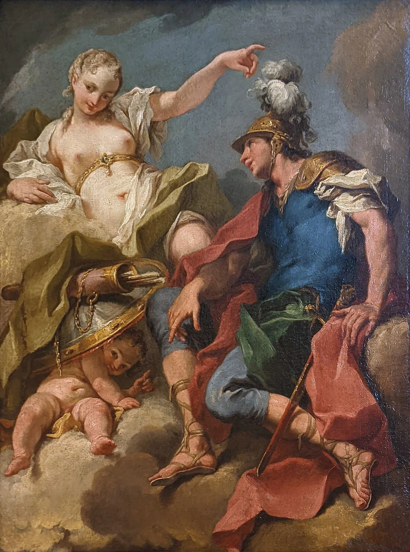 Mars en Venus - Giovanni Battista Pittoni