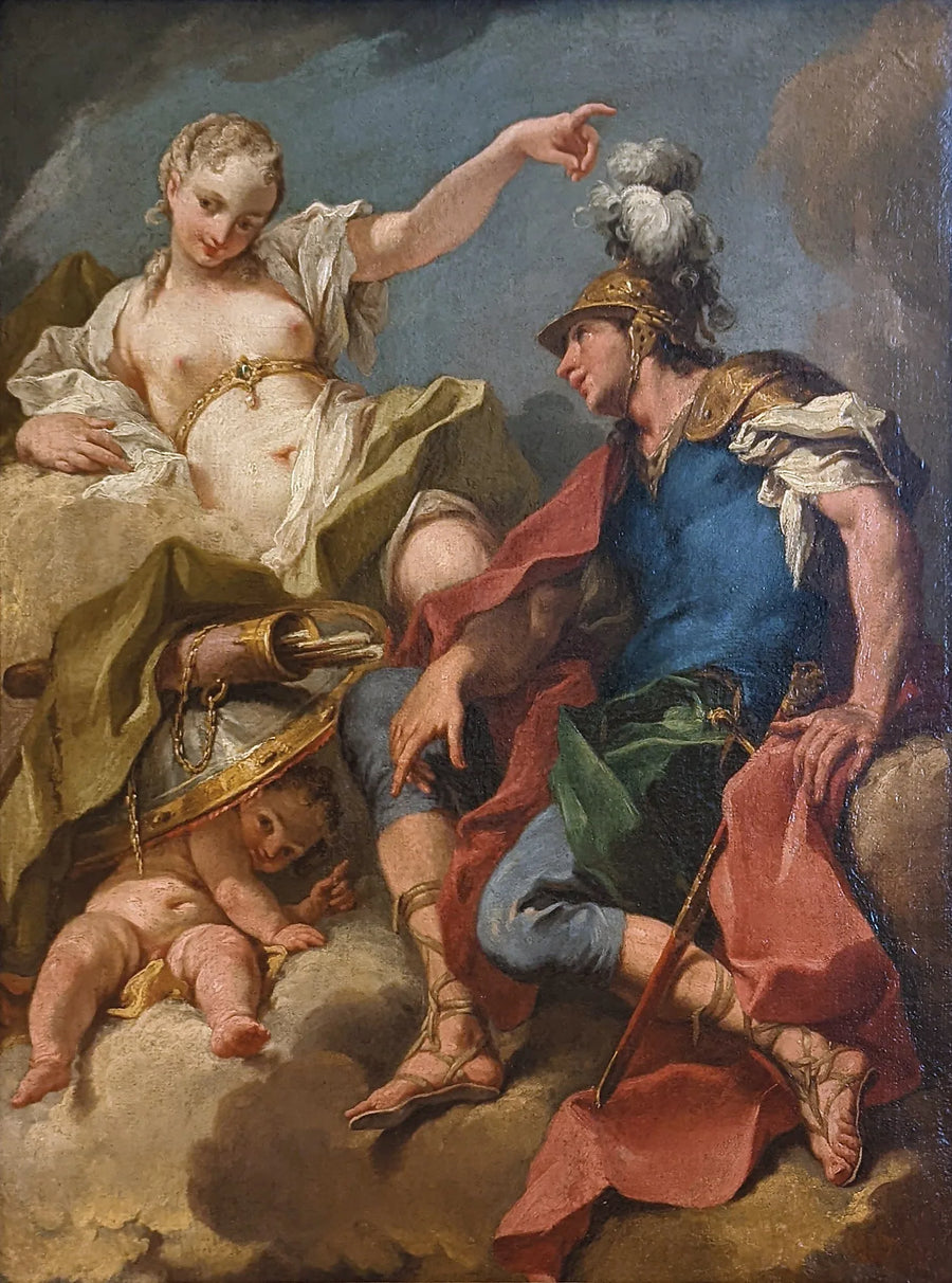 Mars en Venus - Giovanni Battista Pittoni