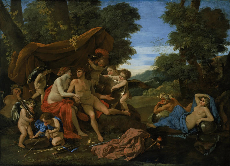 Mars en Venus - Nicolas Poussin