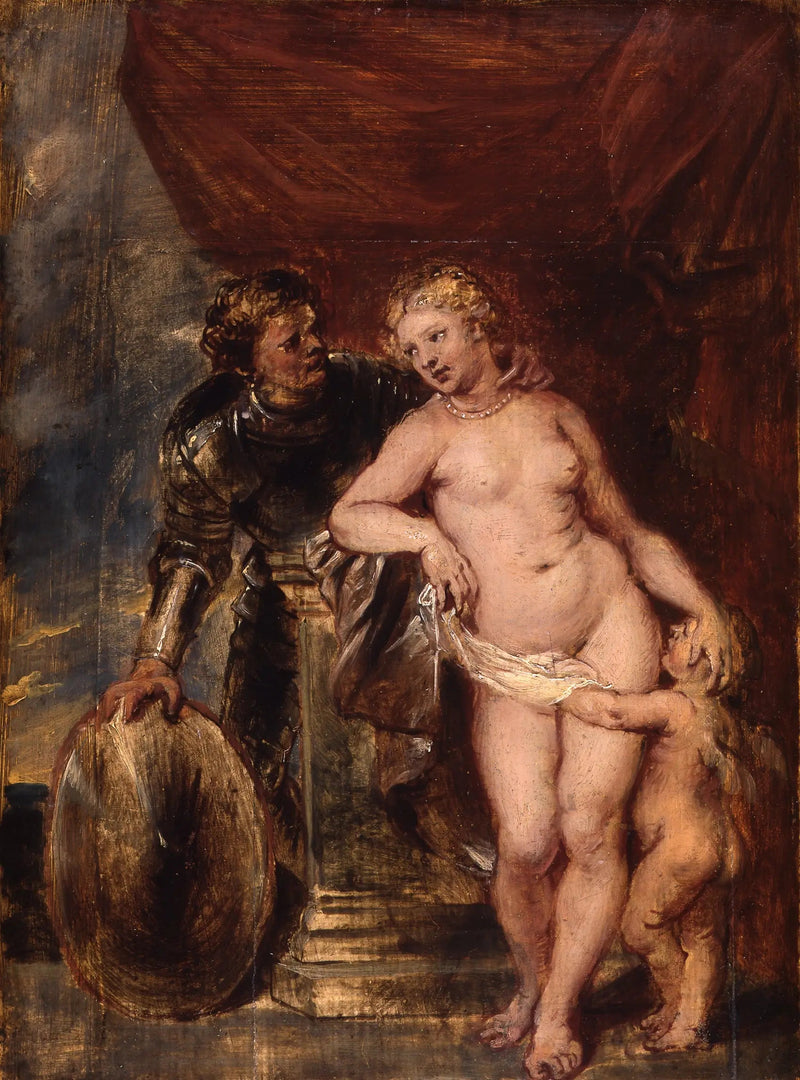 Mars, Venus en Liefde - Peter Paul Rubens