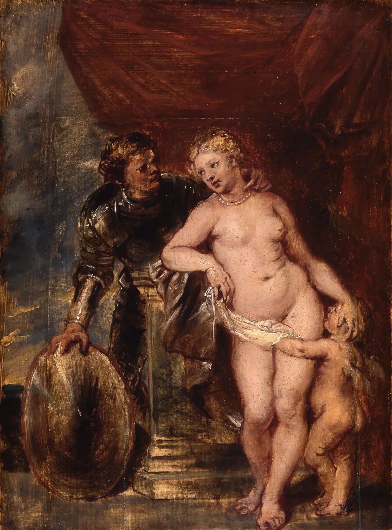 Mars, Vénus et Amour - Peter Paul Rubens image 1 reproduction d’œuvre d’art à l’huile
