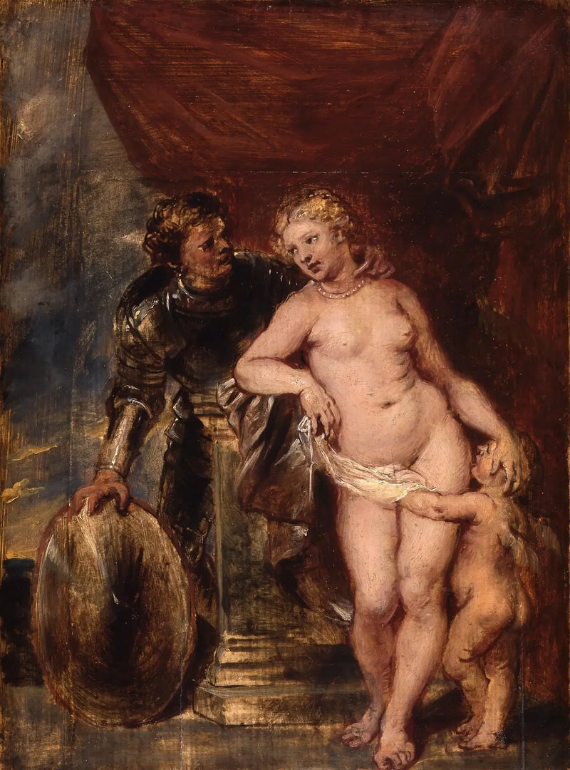 Mars, Venus en Liefde - Peter Paul Rubens