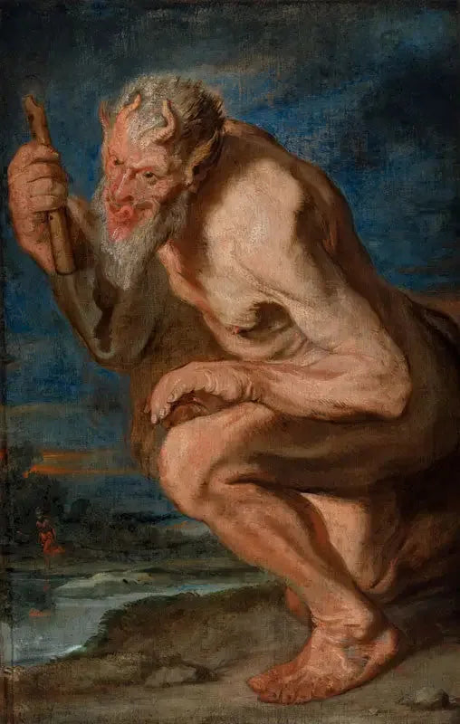 Marsyas knielend met een fluit - Antoine van Dyck

Source:
Marsyas agenouillé avec une flûte - Antoine van Dyck