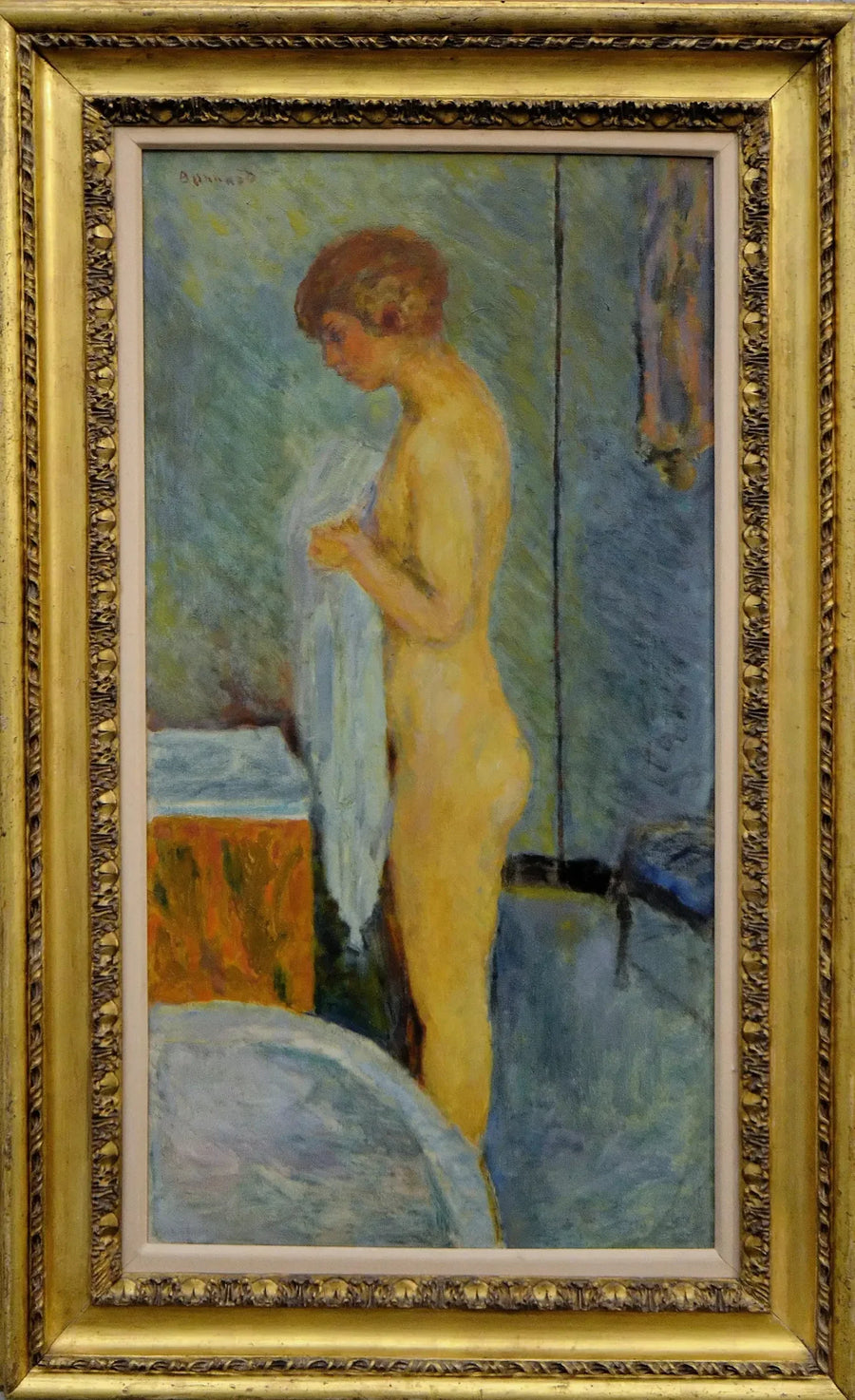 Marthe aan haar toilet - Pierre Bonnard