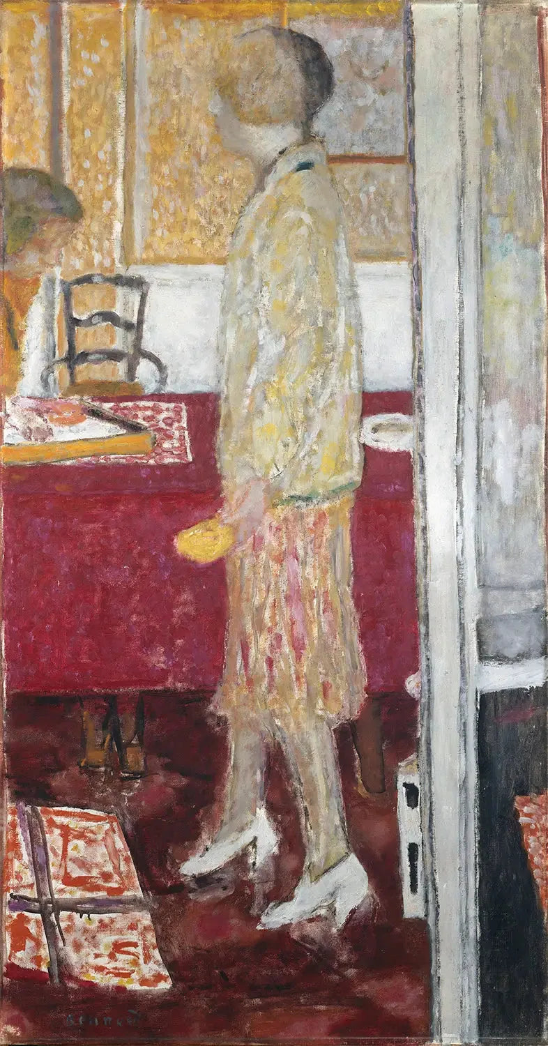 Marthe in de eetkamer in Le Cannet - Pierre Bonnard