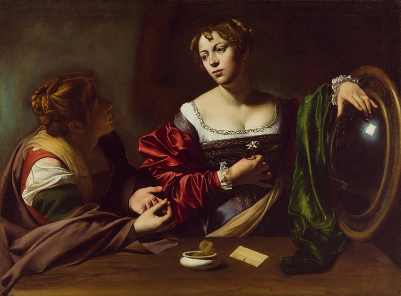 Marthe en Maria Magdalena - Caravaggio