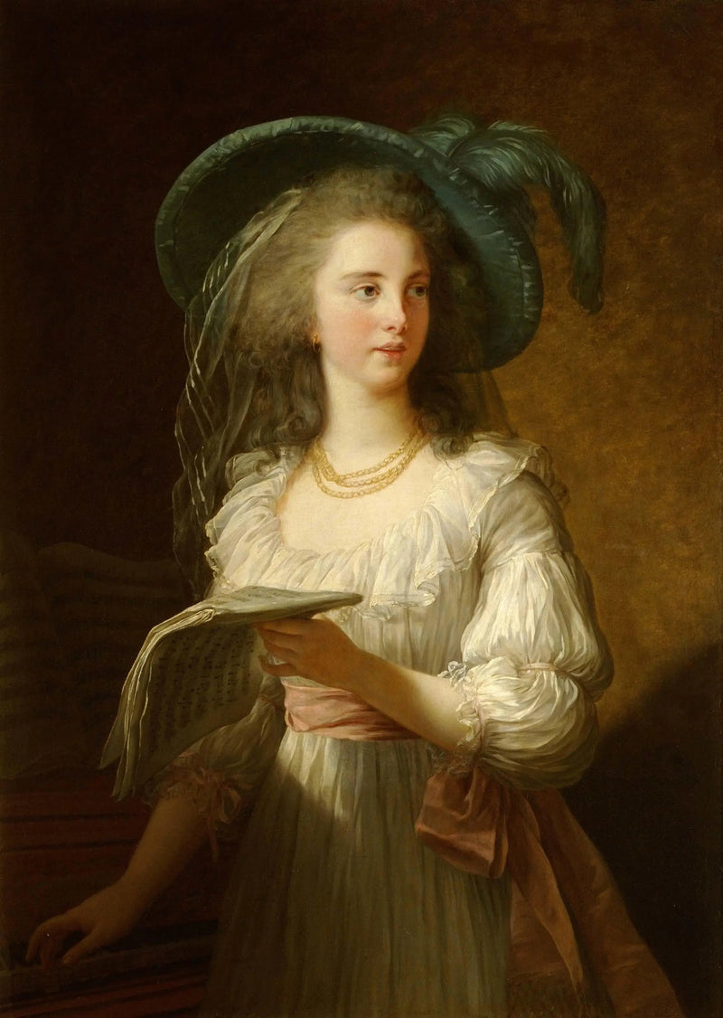 Martine-Gabrielle-Yoland de Polastron (1745-1793), hertogin van Polignac - Élisabeth Vigeé Le Brun

Source:
Martine-Gabrielle-Yoland de Polastron (1745-1793), duchesse de Polignac - Élisabeth Vigée Le Brun