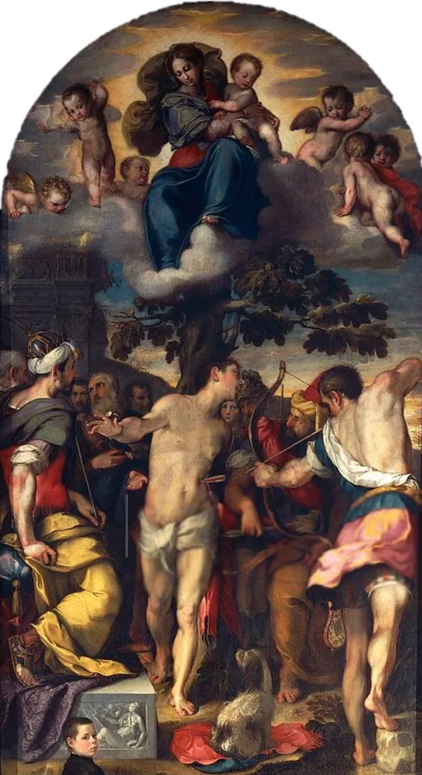 Martirio van Sint Sebastiaan - Federico Barroci