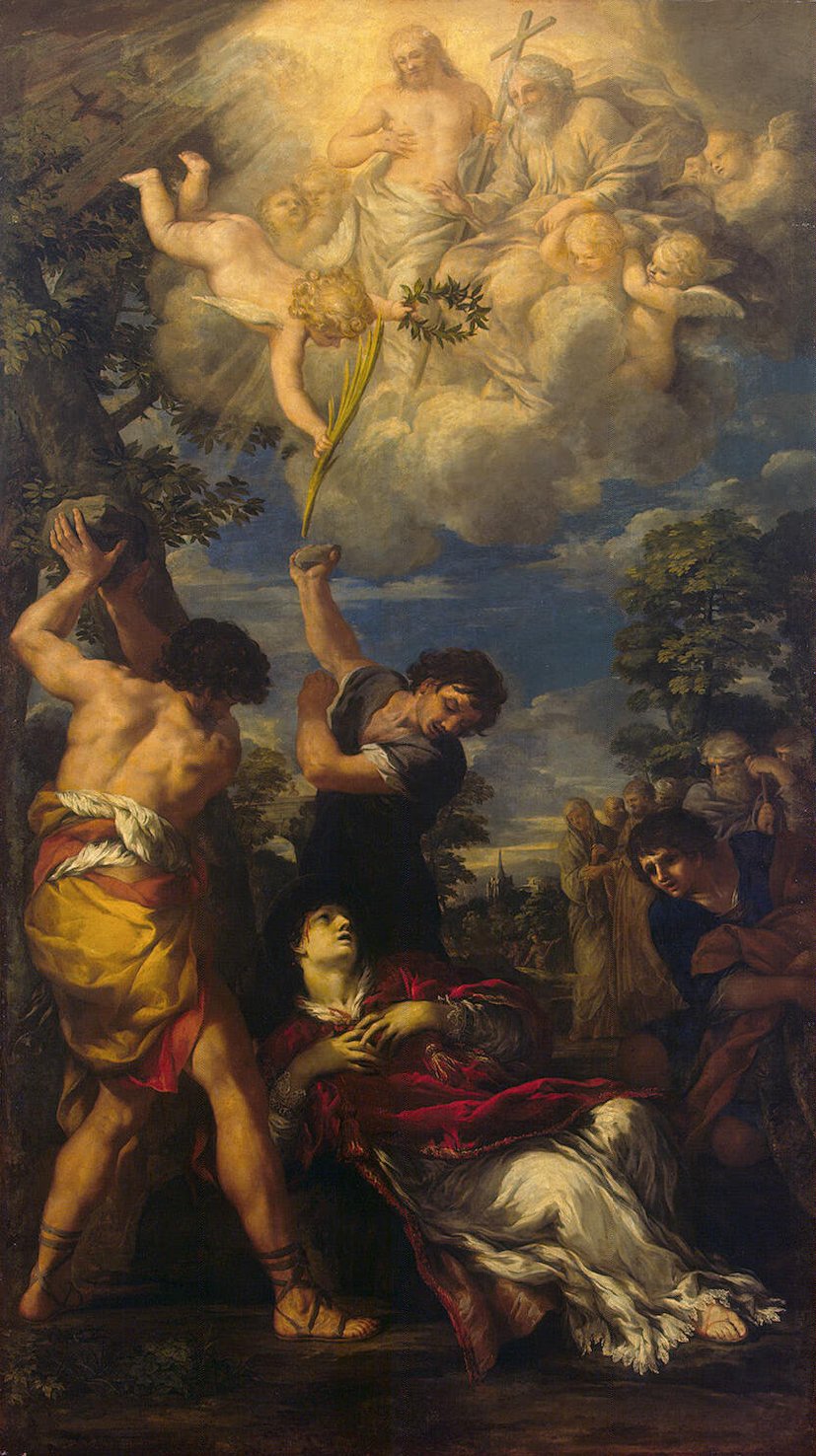 Martelaarschap van Sint-Eustatius - Pietro da Cortona