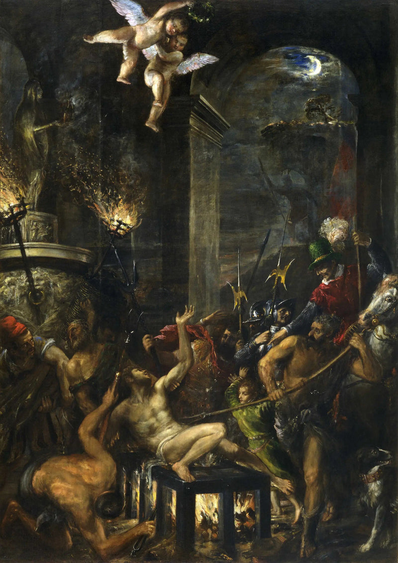 Martelaarsdood van Sint-Laurens - Titian