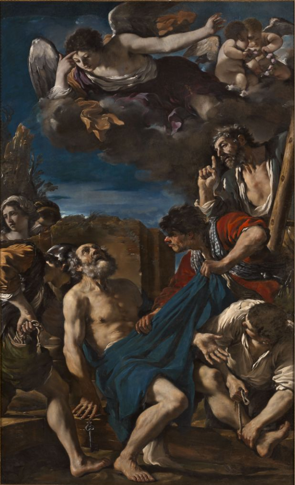 Martelaarschap van Sint-Pieter - Guercino