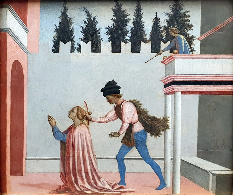 Martelaarschap van Sint Lucia - Domenico Veneziano