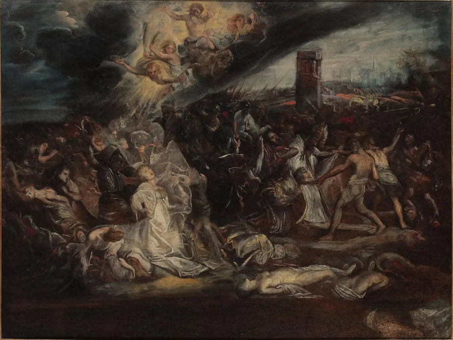 Martelaarschap van Sint-Ursula - Peter Paul Rubens