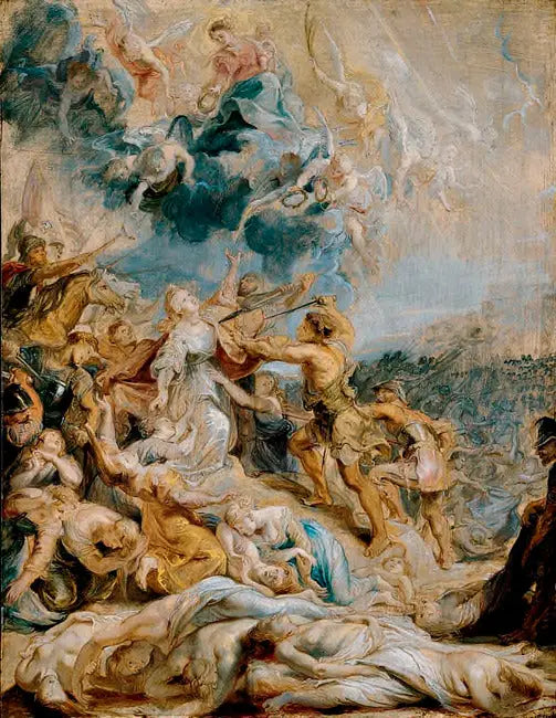 Martelaarschap van Sint-Ursula - Peter Paul Rubens