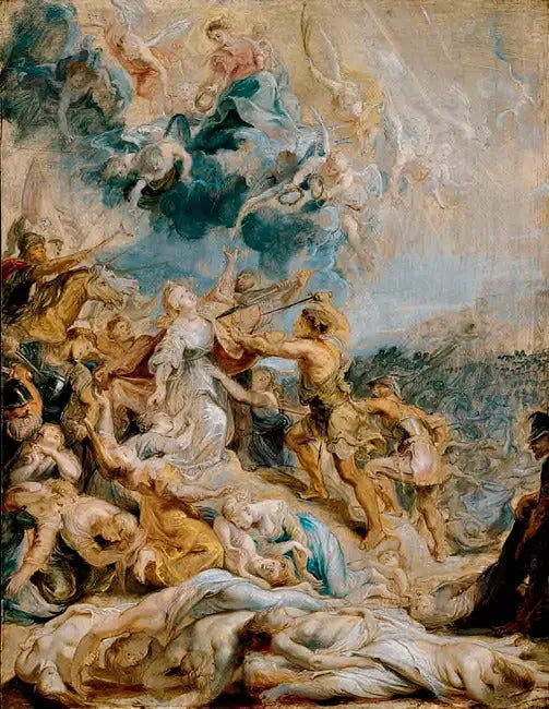 Martelaarschap van Sint-Ursula - Peter Paul Rubens