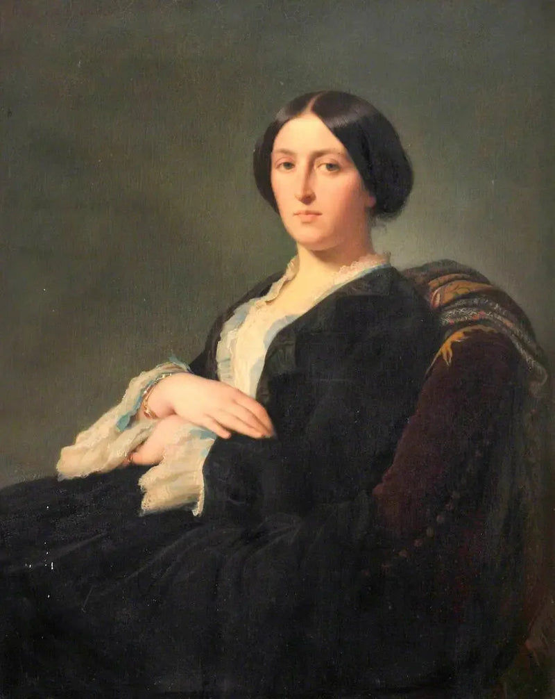 Mary Buddicom (1822-1892), geboren Marie Jeanne Hownam - Hippolyte Flandrin