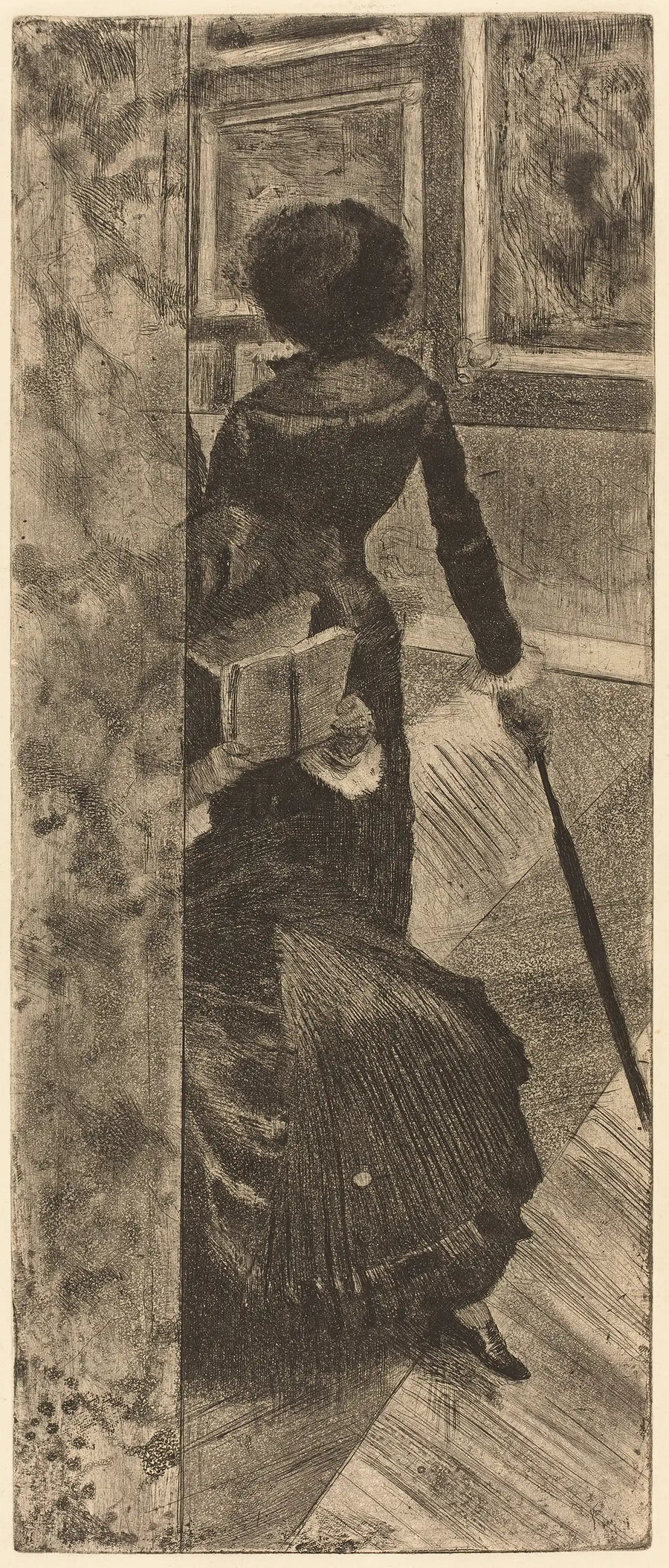 Mary Cassatt in het Louvre: De Schilderkunst - Edgar Degas