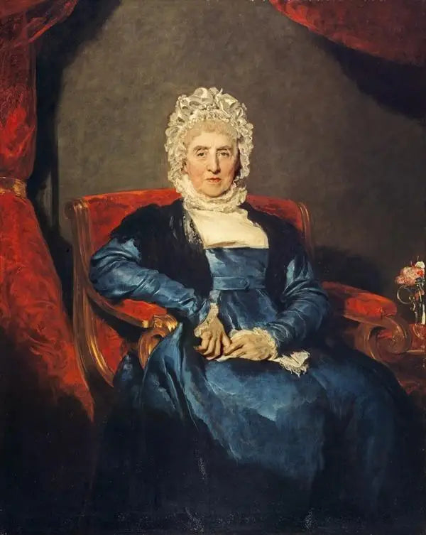 Mary Degg, Lady Robert Manners (1737 - 1829) - Thomas Lawrence image 1 reproduction de peinture à l’huile