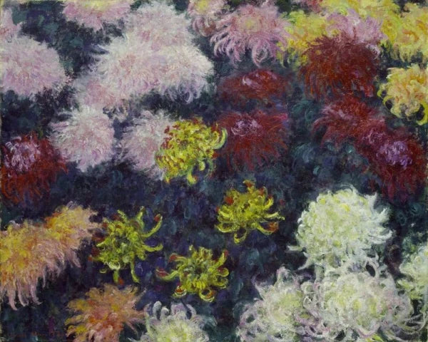 Chrysantenmassief - Claude Monet