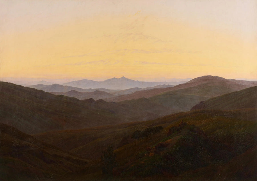 Massief van de Reuzen - Caspar David Friedrich