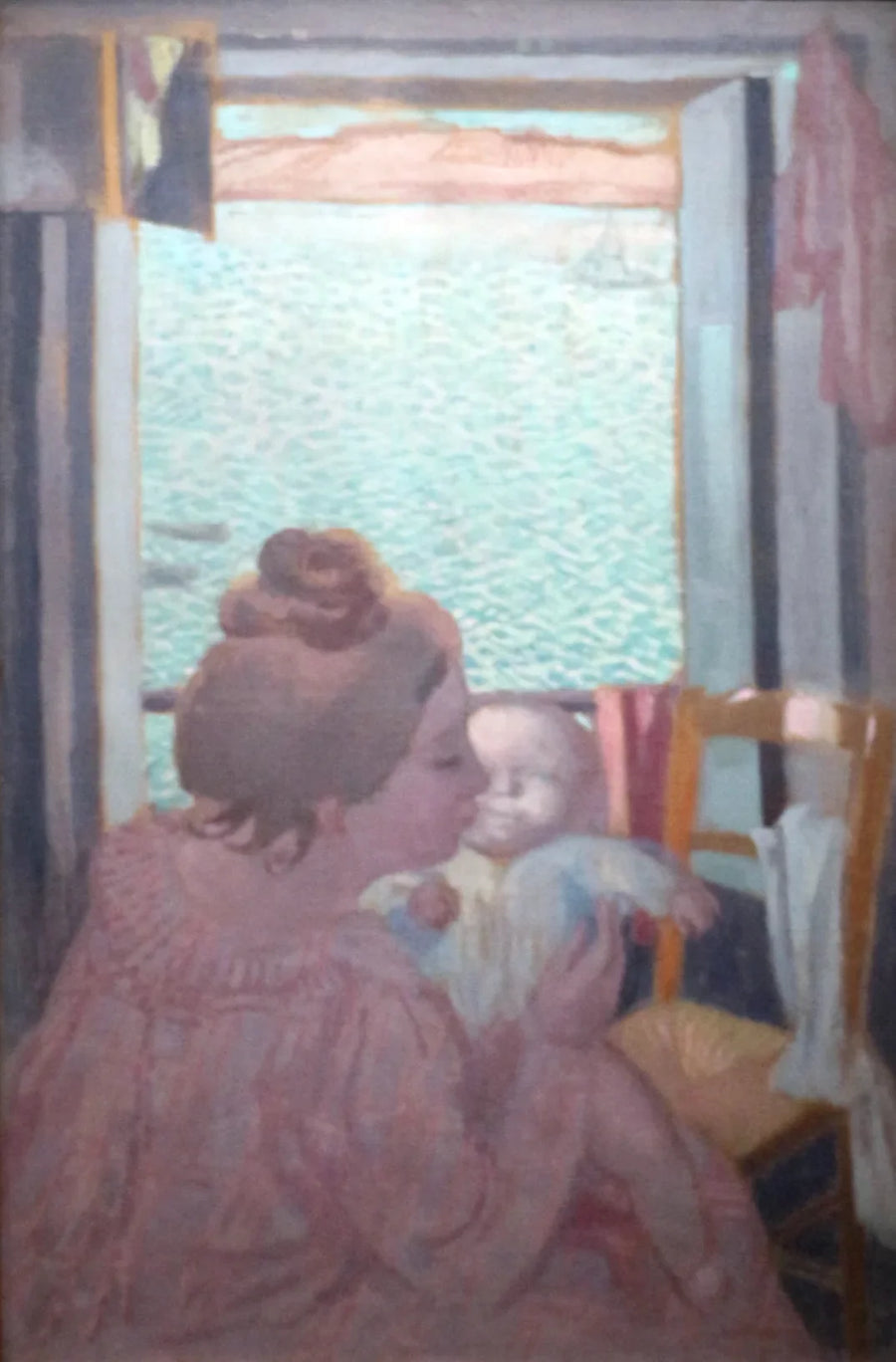 moederschap bij het raam - Maurice Denis