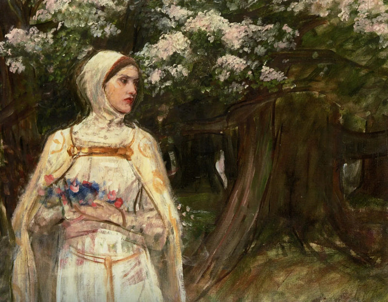 Mathilde voorheen genoemd Béatrice - John William Waterhouse