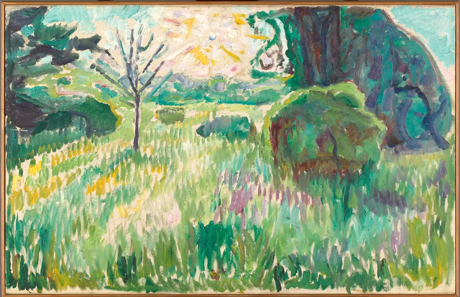 Ochtend in de tuin - Edvard Munch