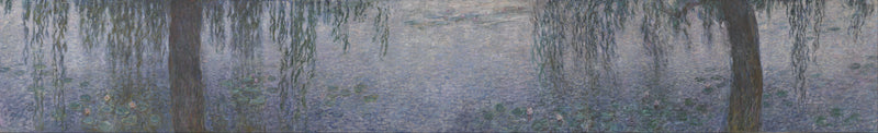 De Waterlelies - Heldere Ochtend met Wilgen - Claude Monet