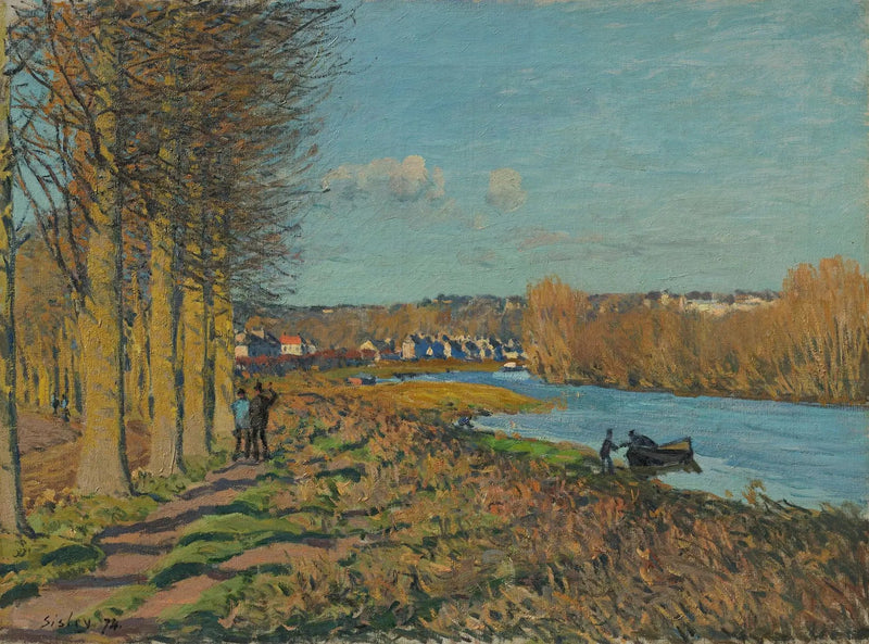 Winterochtend - Alfred Sisley