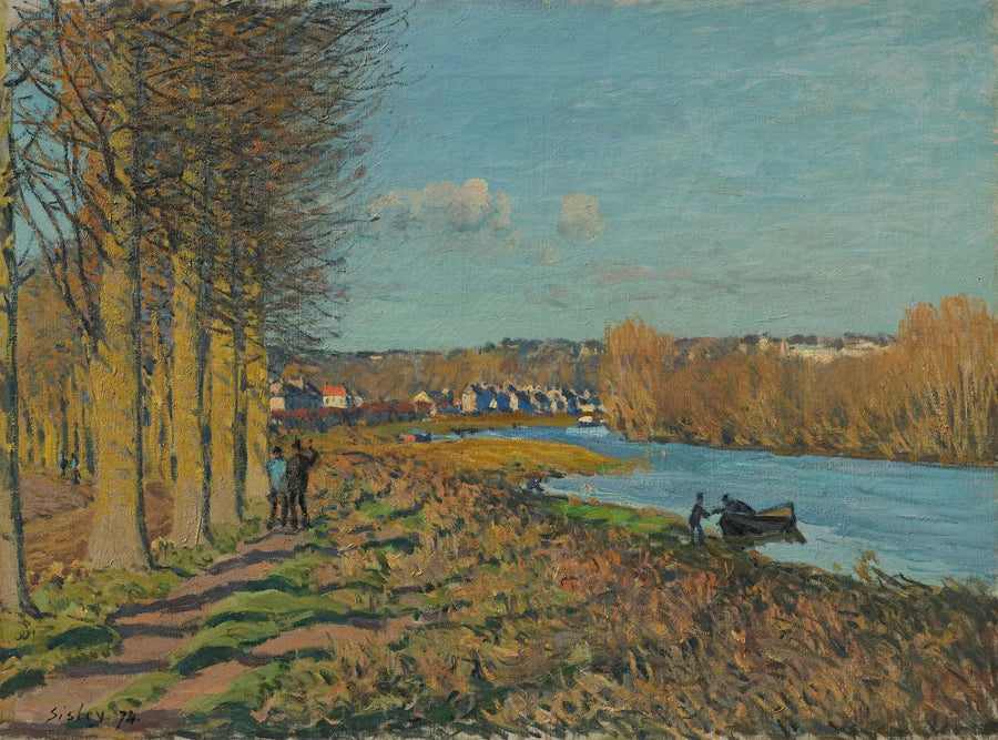 Winterochtend - Alfred Sisley