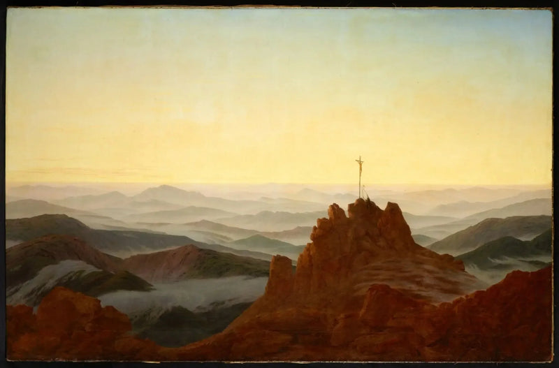 Ochtend in de Reuzenbergen - Caspar David Friedrich